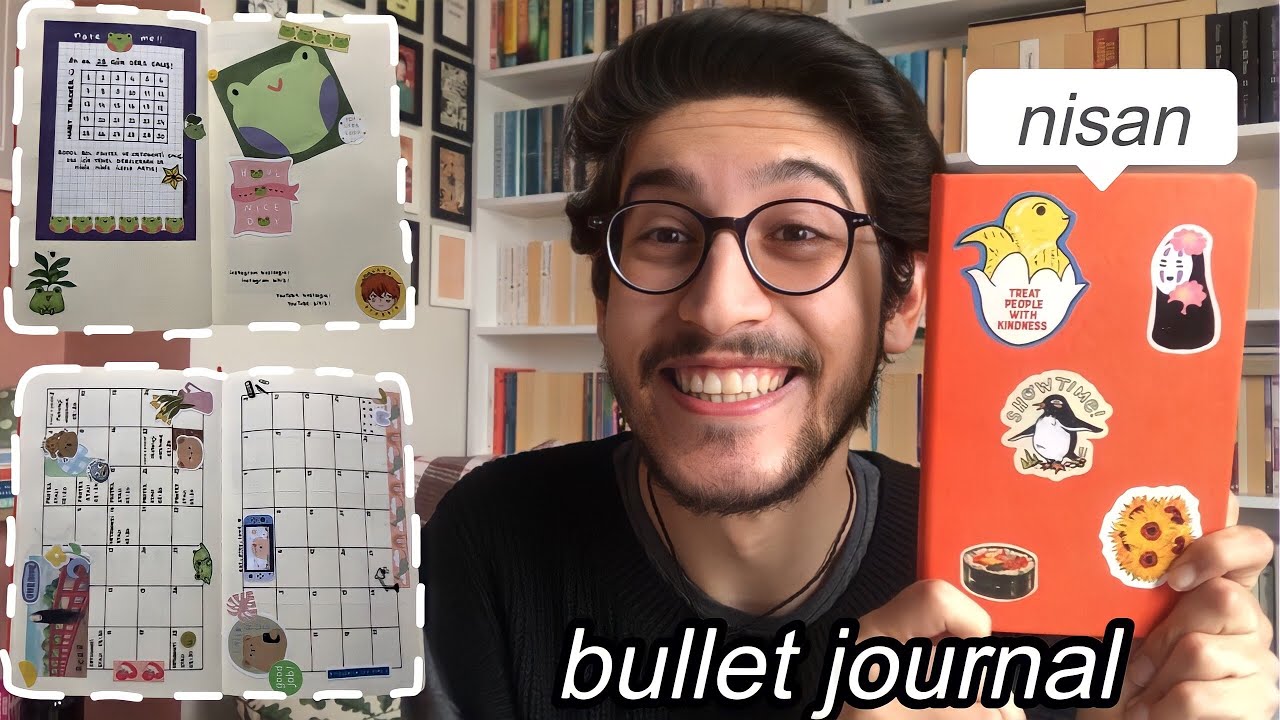 bullet journal | nisan planı, haftalık sayfalar  + mart turu | AJANDACILIK #4