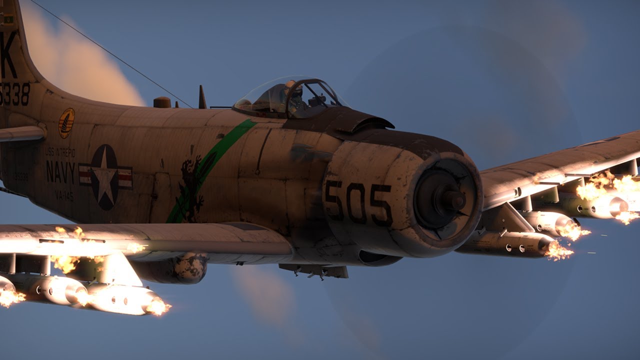 Tengo demasiadas armas | A-1H | War Thunder RB