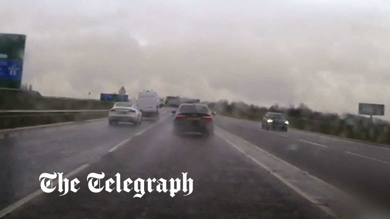 Motorist led police on 145mph chase moments after having his licence removed in court