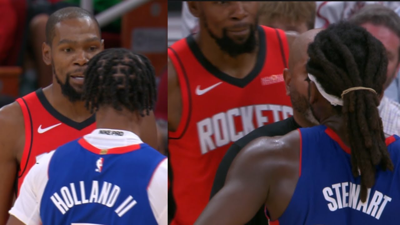 Kevin Durant MADE Isaiah Sterwart want to THROW HANDS & GIVE IT TO HIM after taunting!