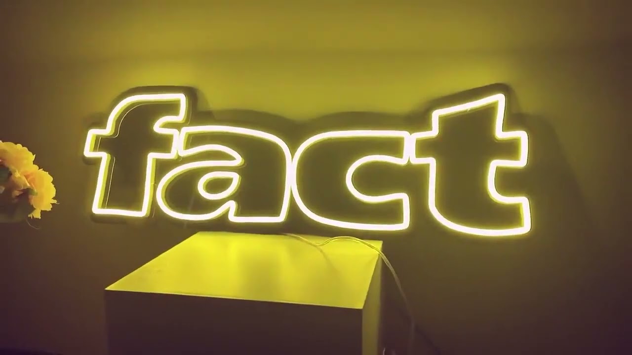 Buy most affordable Custom made neon signs - Link in Description