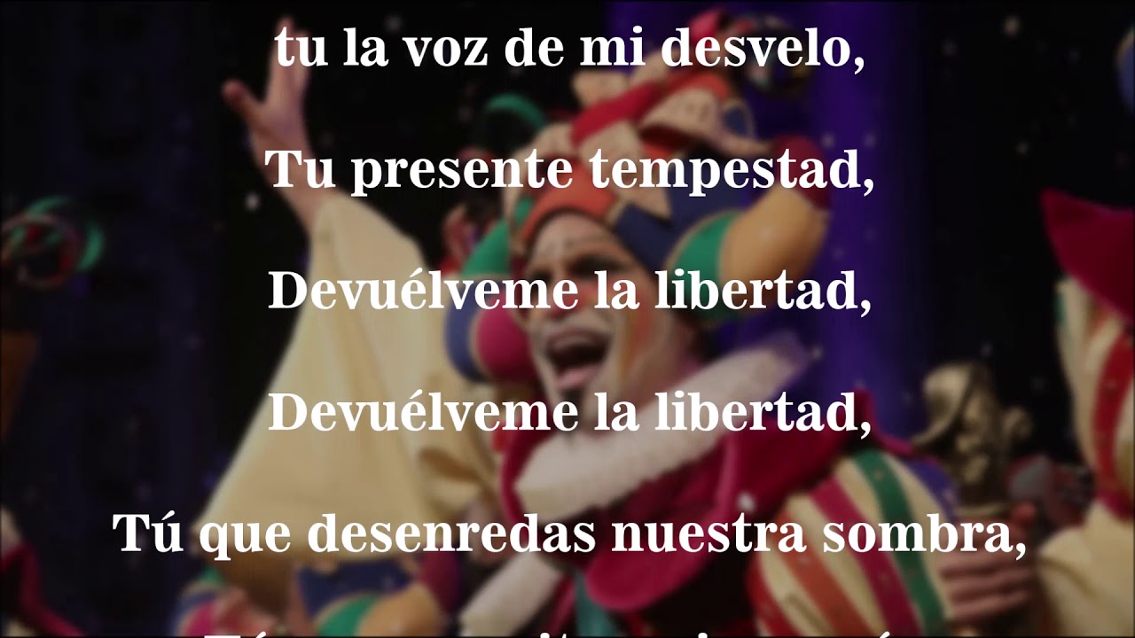 🎭LETRA [^ COMPARSA ¡OH CAPITÁN, MY CAPITÁN! - PRESENTACIÓN ^]