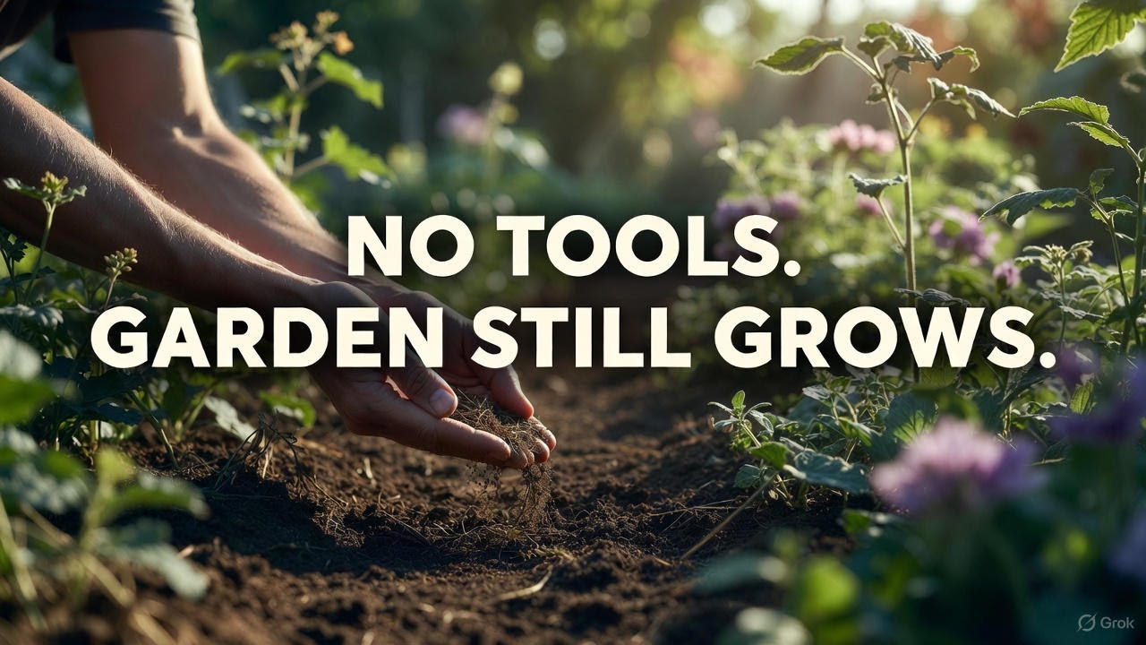 The Primitive Garden Method That Requires Zero Tools &mdash; And It Works