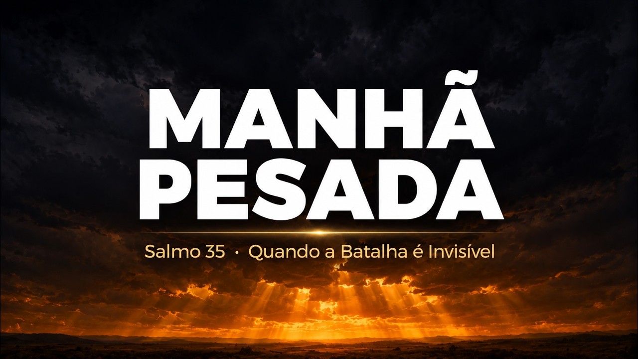 Salmo 35 - A Guerra Invisível: O Clamor Ardente para a VITÓRIA! 🏆
