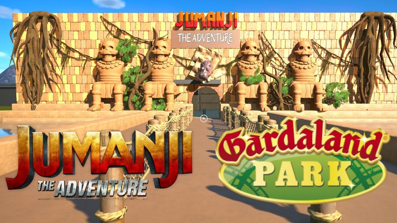 Jumanji the Adventure Gardaland Planet Coaster