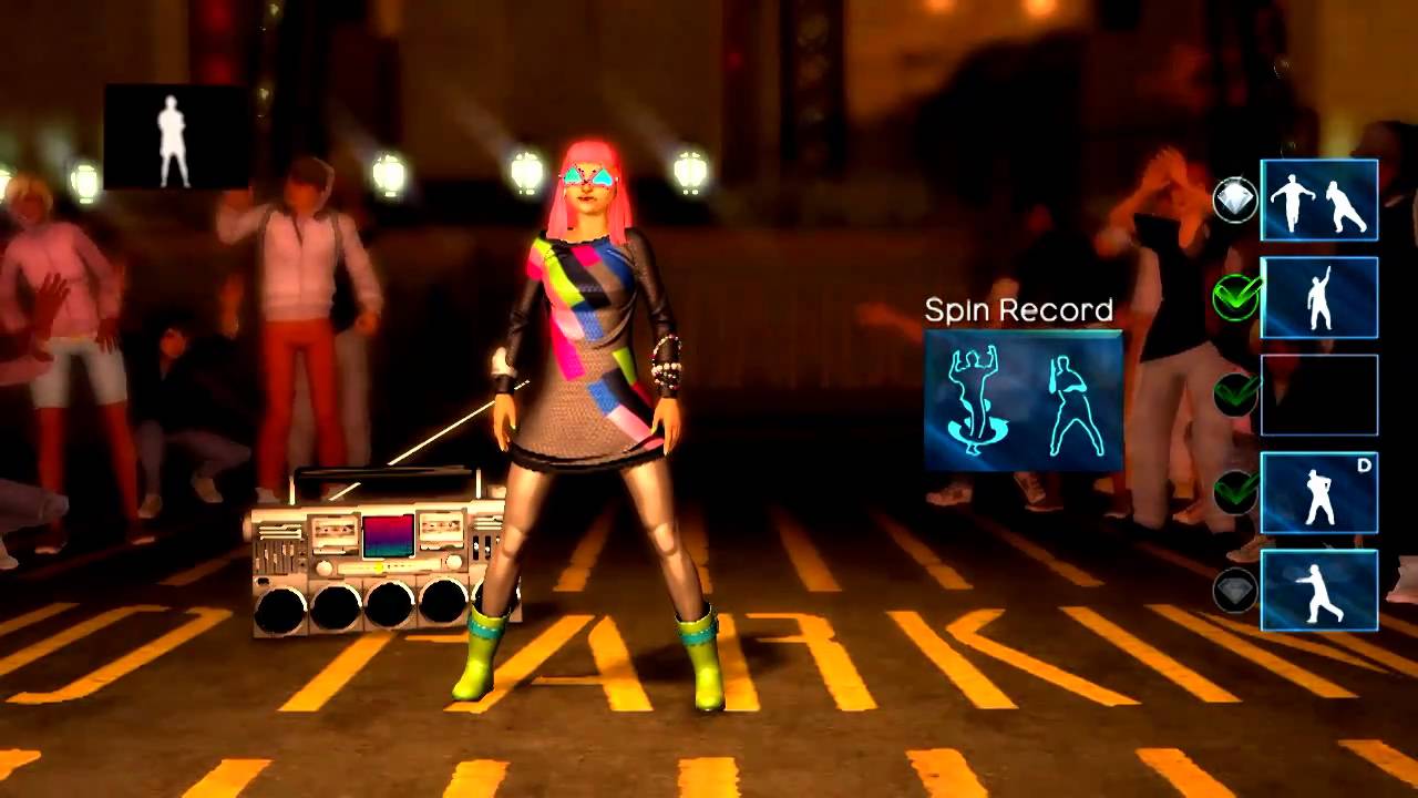 Dance Central - Lady Gaga's Just Dance - Break it Down mode