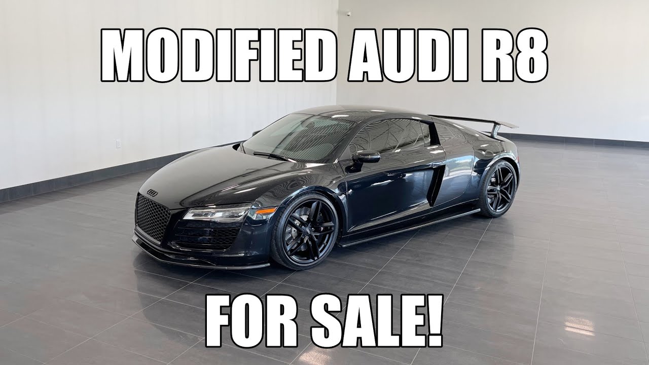 ТЮНИНГОВАННЫЙ AUDI R8 2014 ГОДА В ПРОДАЖЕ!