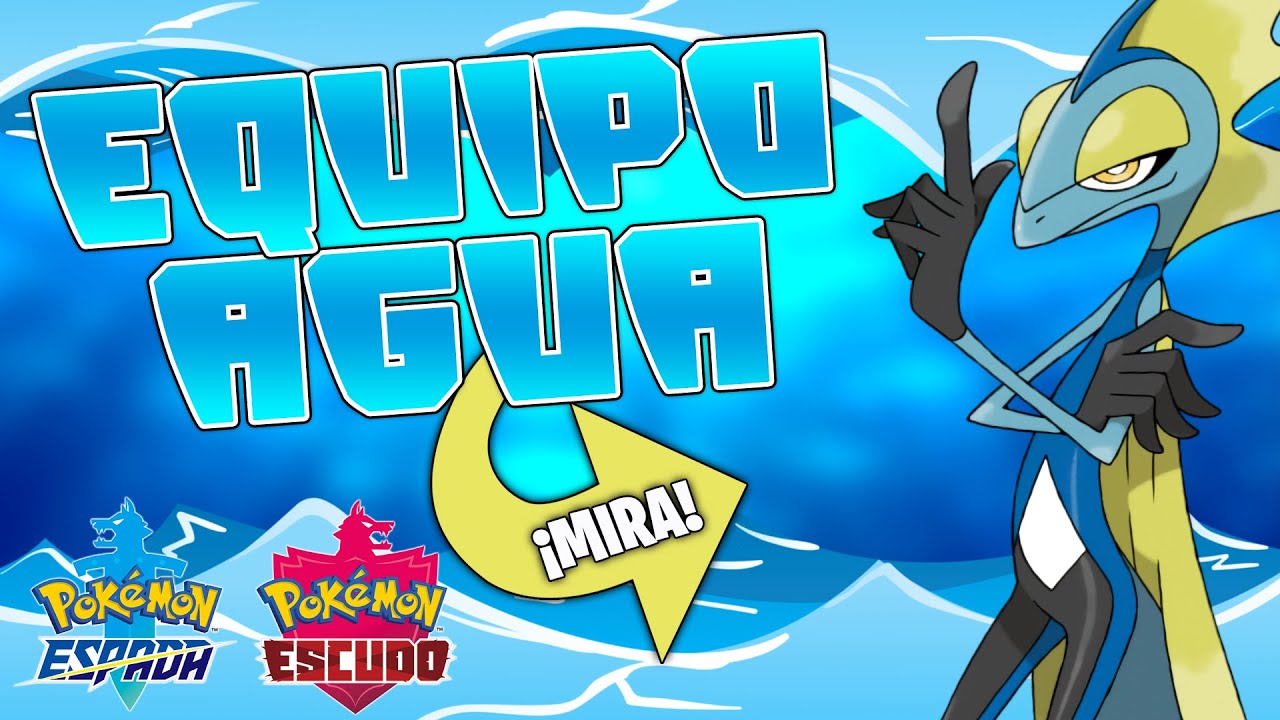 ¡EQUIPO MONOTYPE AGUA! 💧 ¡NO TE LO CREERAS...! 😨 Combate ONLINE en Pokémon ESPADA y ESCUDO