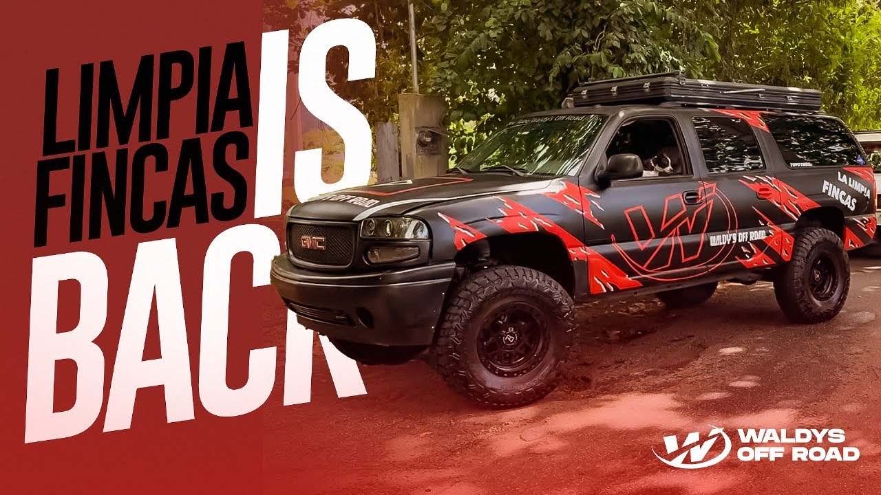 GMC Yukon de All Wheel Drive to 4x4 La Limpia Fincas! Waldys Off Road
