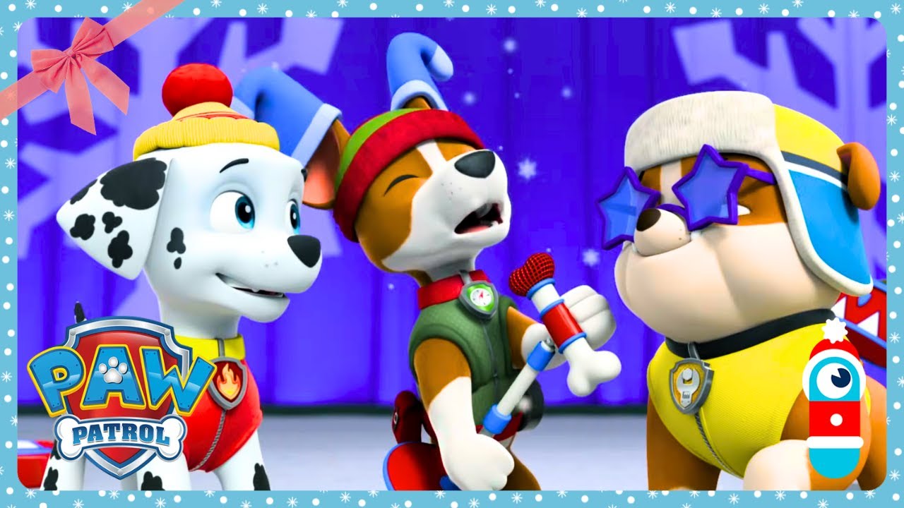 Patrulha Canina: Resgate na Neve | WildBrain Para os Pequeninos | Compila&ccedil;&atilde;o de Feliz Natal! 🎁