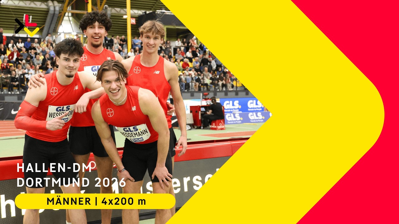 Leverkusens 4x200-Meter-Staffel macht das Rennen