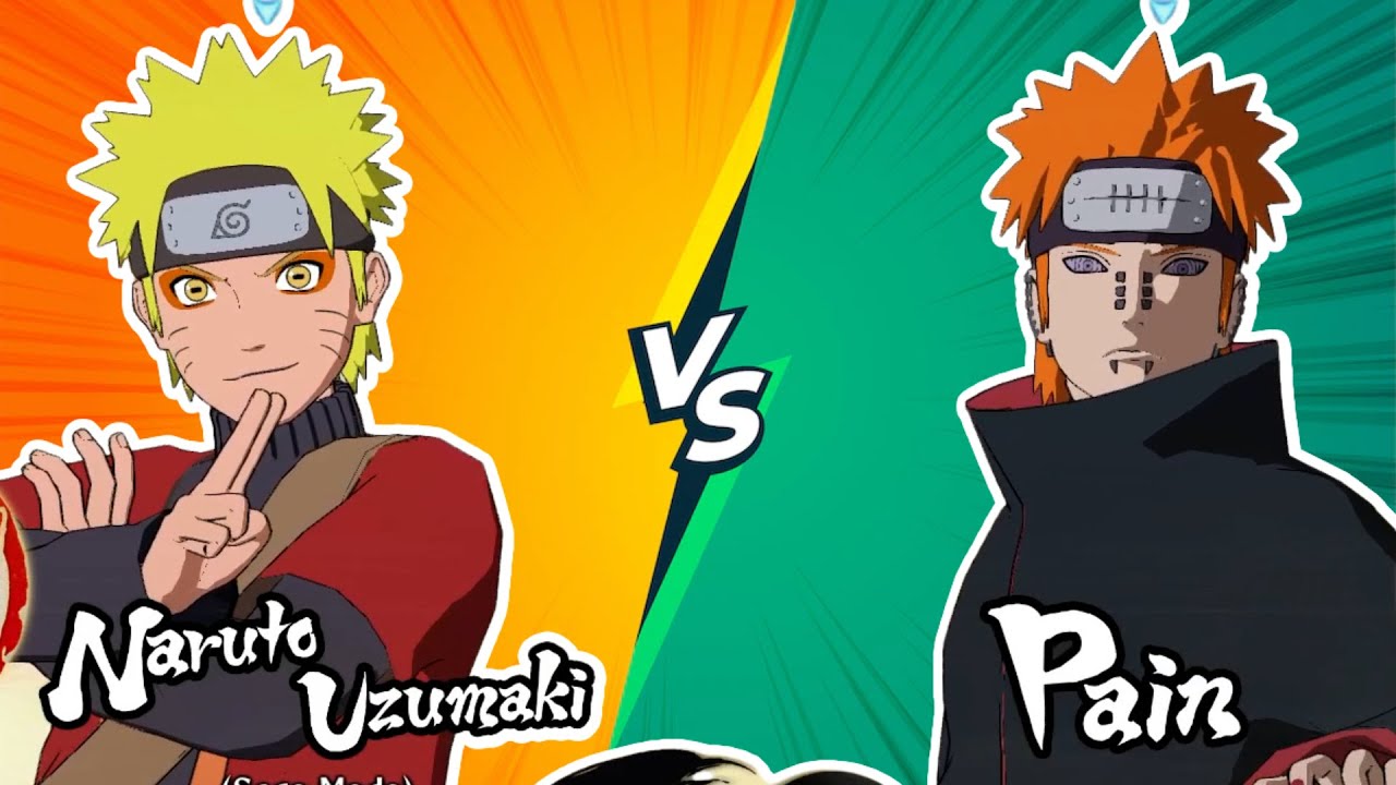 ᴴᴰ Naruto Uzumaki: Sage Mode vs Pain (Com vs Com) Naruto Shippuden Ultimate Ninja Storm 4 #nuns4