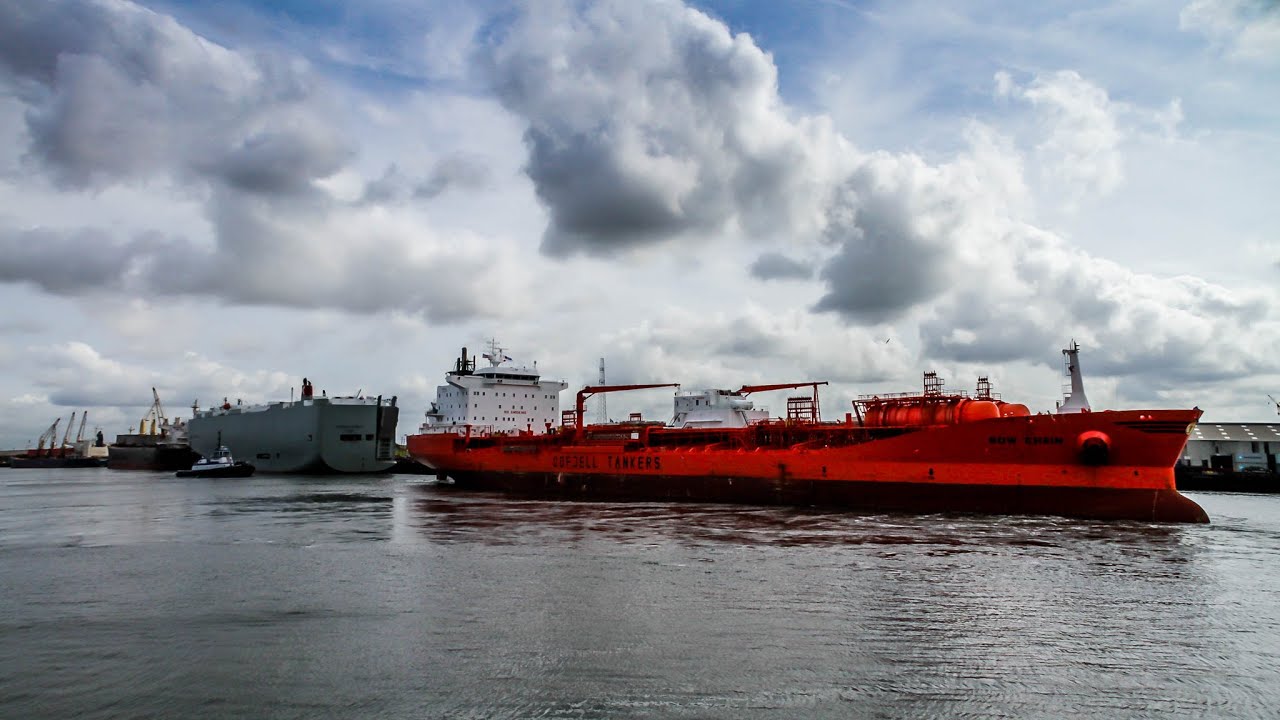 Ship Channel- Port of Houston Turning Basin Time Lapse