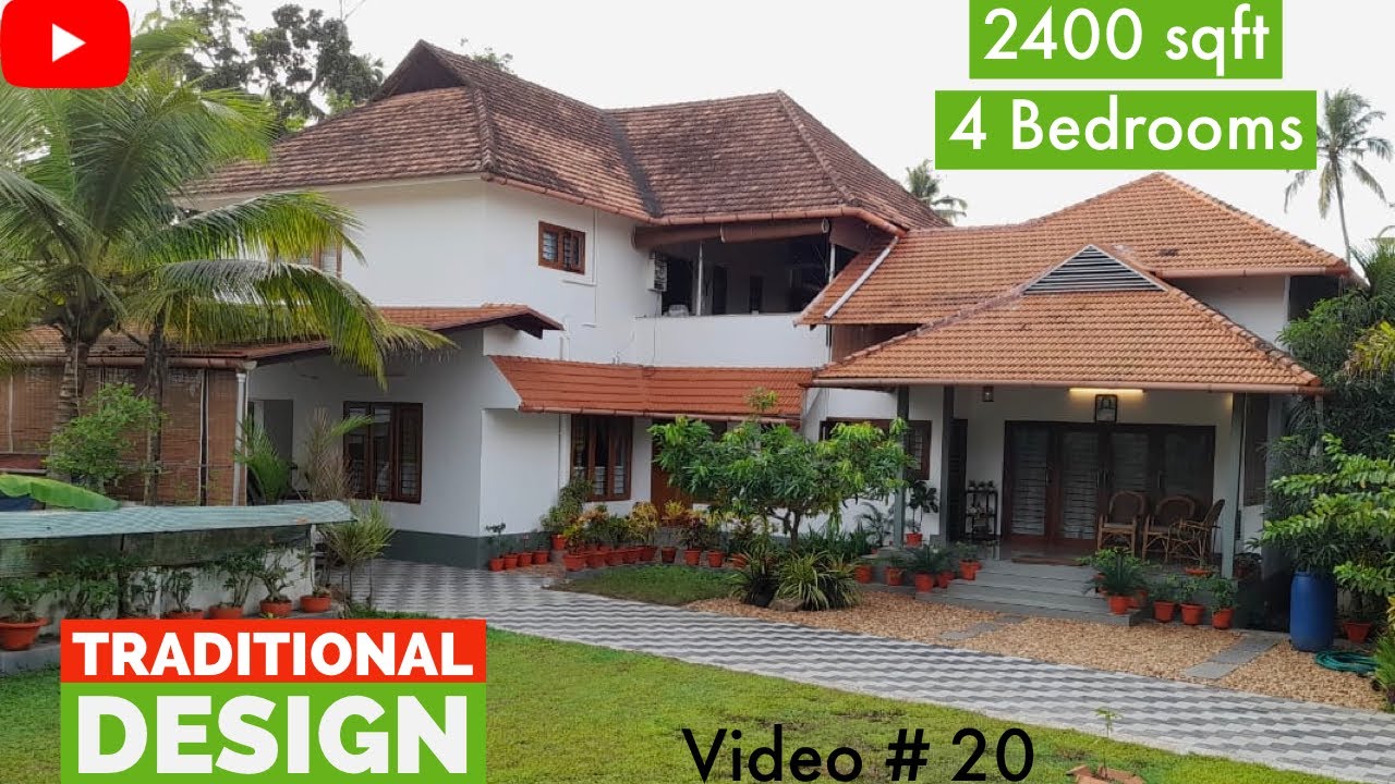 Traditional Design Kerala Home with 4 Bedrooms @HomesAndVillasByTony