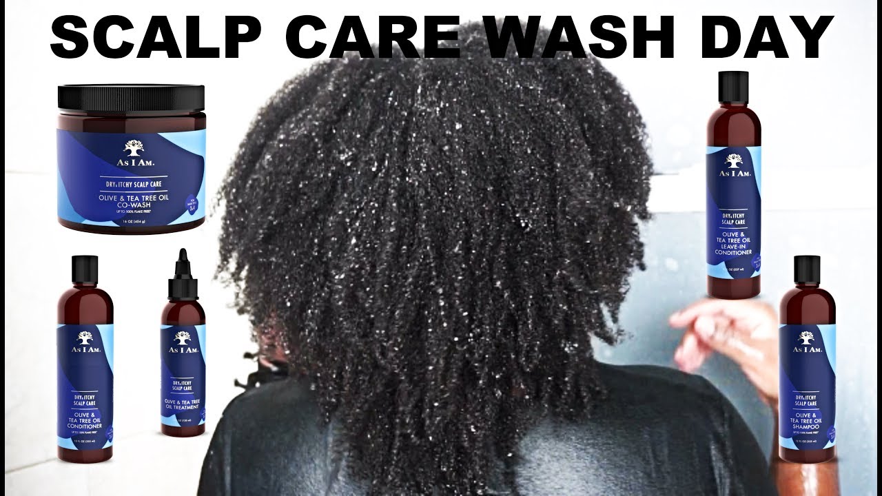TREAT YO SCALP FT. AS I AM DRY + ITCHY SCALP CARE LINE | Bubs Bee
