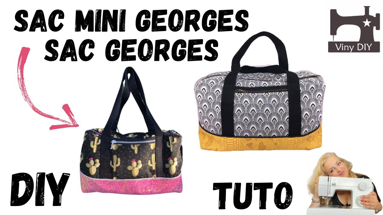 Sac Mini Georges ou Georges - Tuto Viny DIY