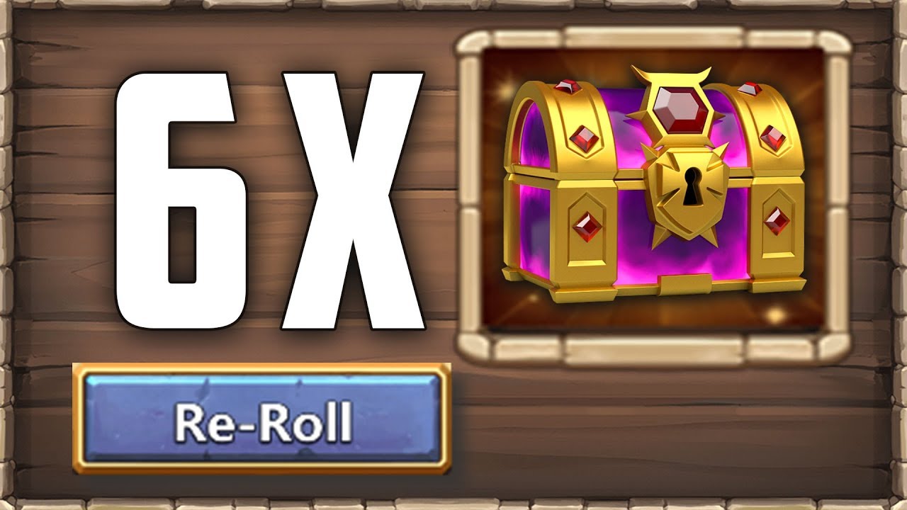 Castle Clash : Opening SPECIAL CHEST and lv.5 talent chest