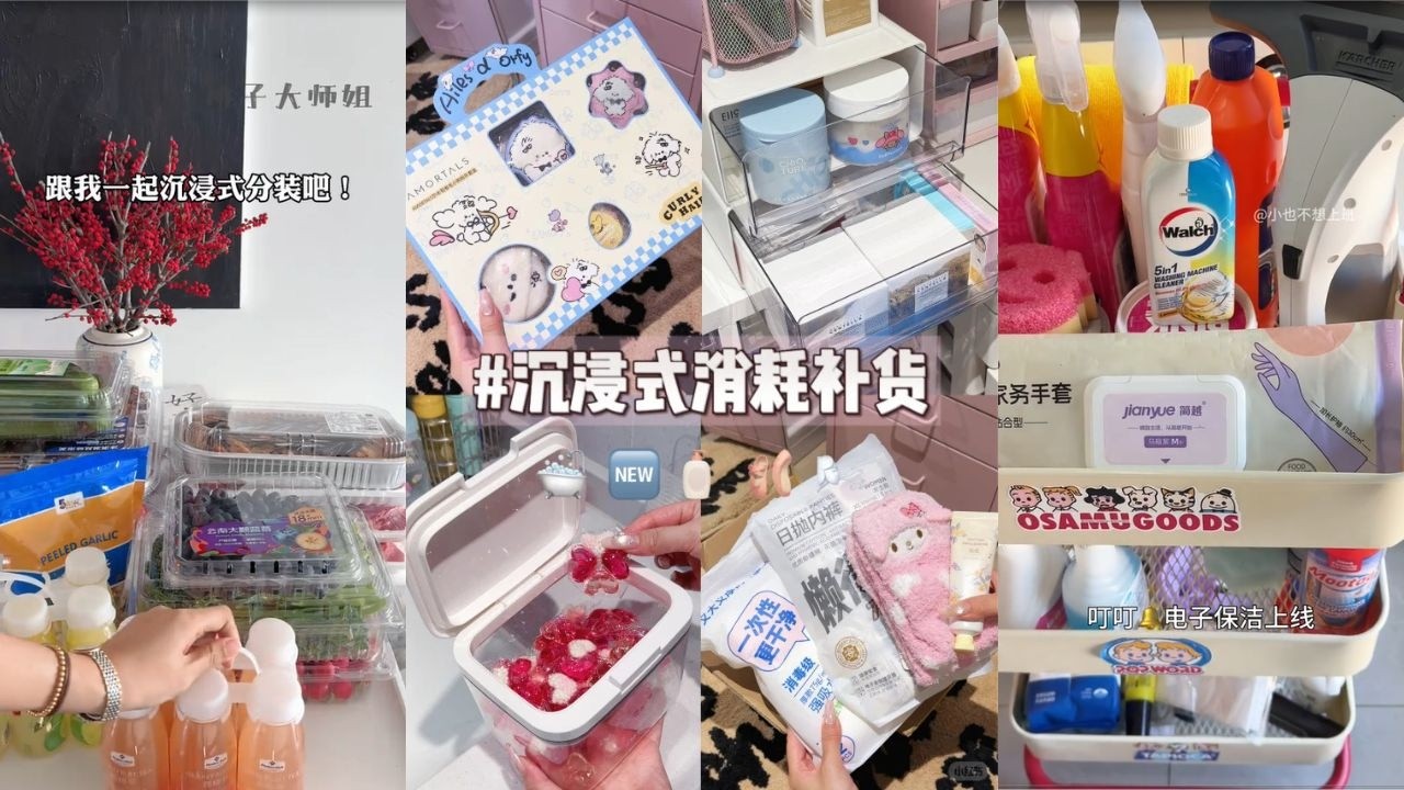 Simple Refill Routine for an Organised Home🎀 | Satisfying Cleaning | Weekly Groceries Restocking✨
