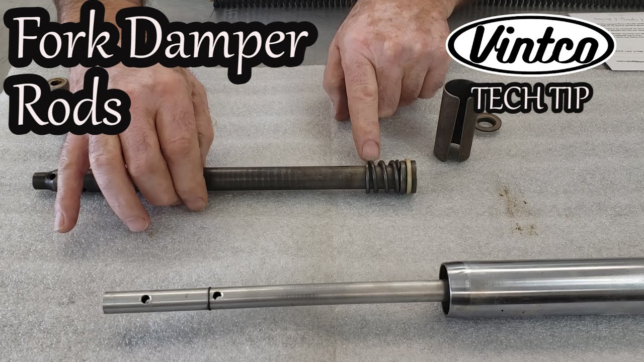 Damper Rods/forks- VintCo Vintage Dirt Bike Tech Tip