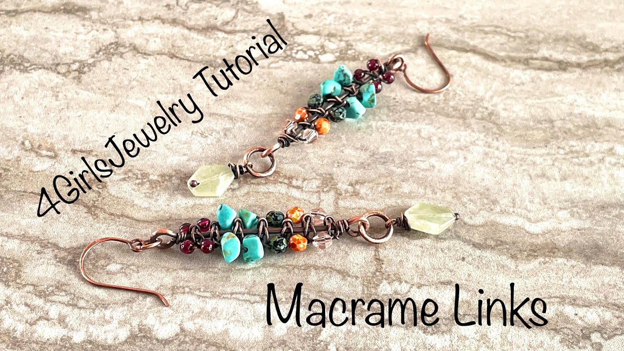 Jewelry Tutorial: Macrame Links