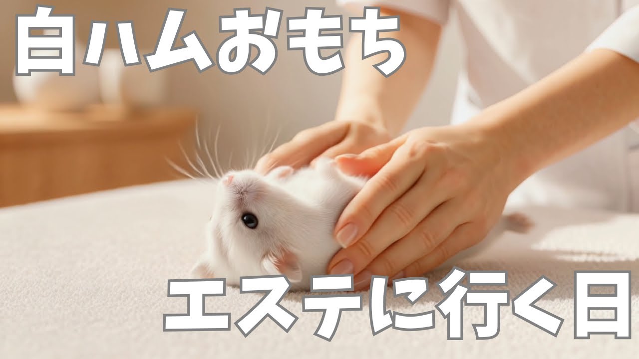 【白ハムおもち】エステチケットが当たった‼️