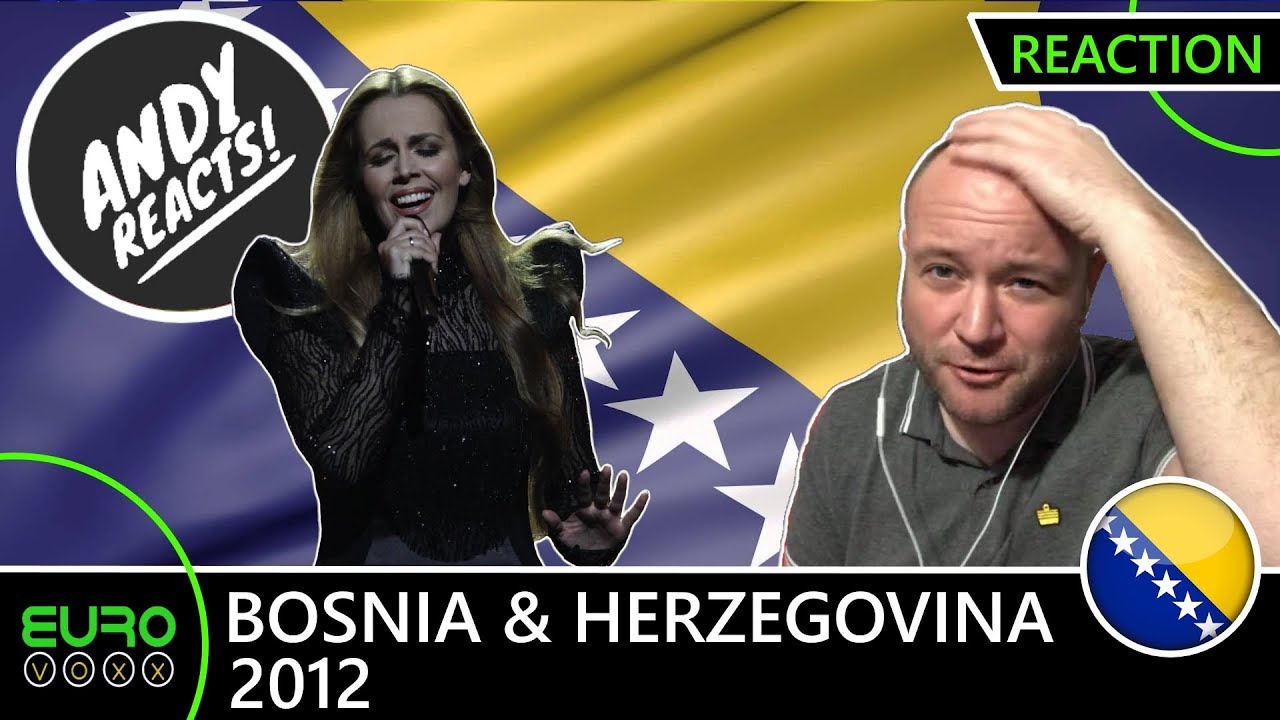 ANDY REACTS! Bosnia & Herzegovina Eurovision 2012 (Maya Sar) REACTION!