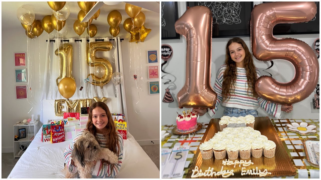 Celebrating 🥳 Emily's 15th Birthday 🎉 | VLOG#1785