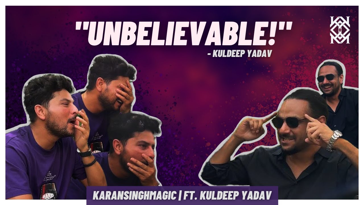 Reading Kuldeep Yadav's Mind | Karan Singh Magic