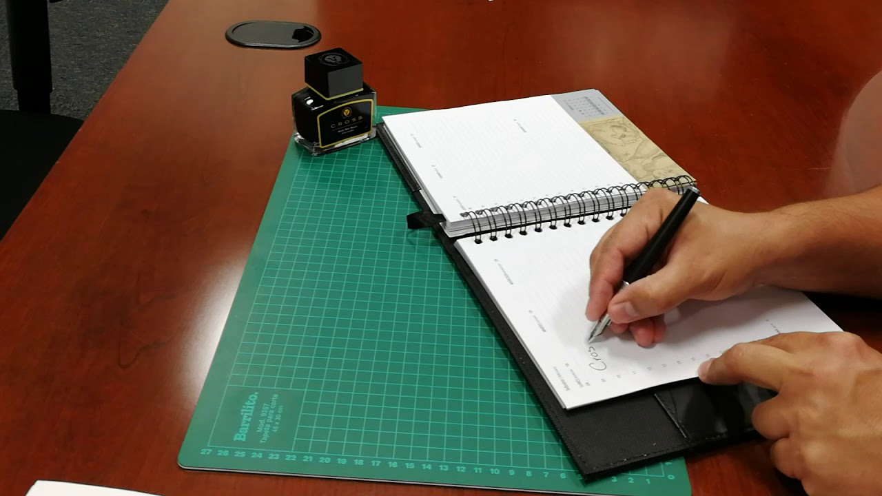 Tinta para pluma fuente Cross Archival Ink Negra