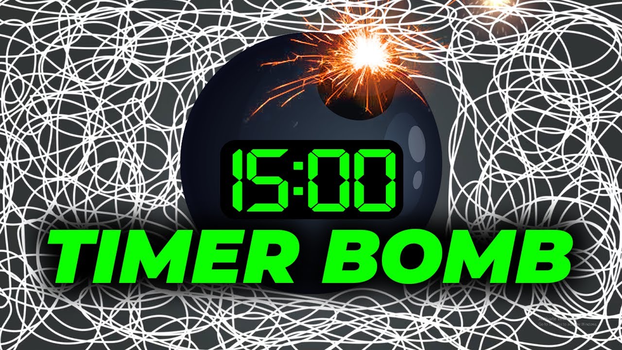 15 Minute Timer Bomb - MISSION IMPOSSIBLE