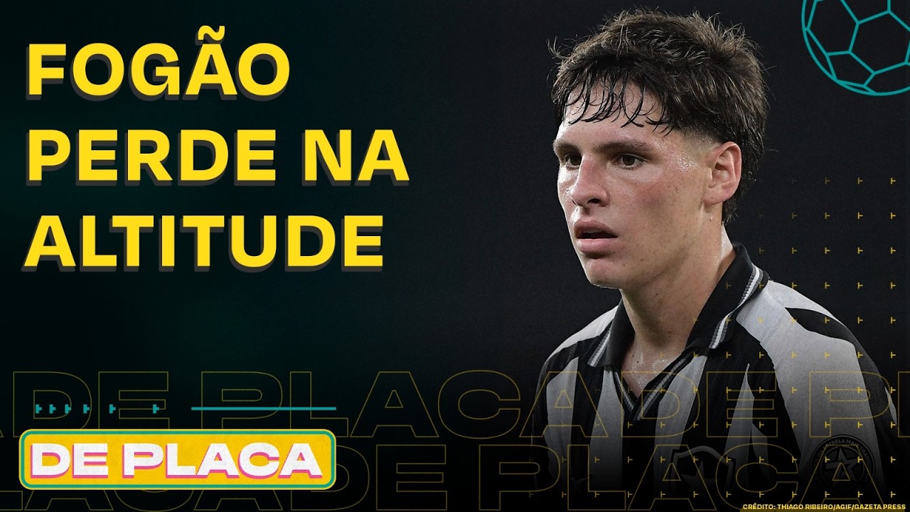 FLAMENGO X LANÚS; BOTAFOGO PERDE NA ALTITUDE; COUTINHO FORA DO VASCO! | De Placa 19/02/26