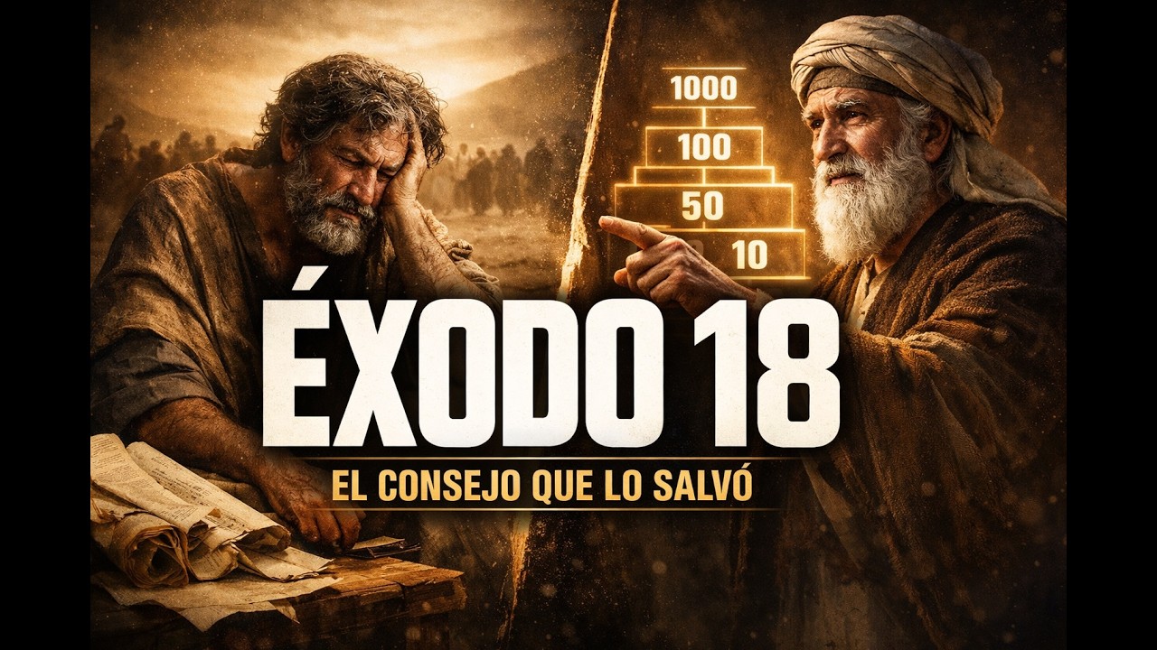 Éxodo 18: Moisés Colapsa… y su Suegro lo Rescata