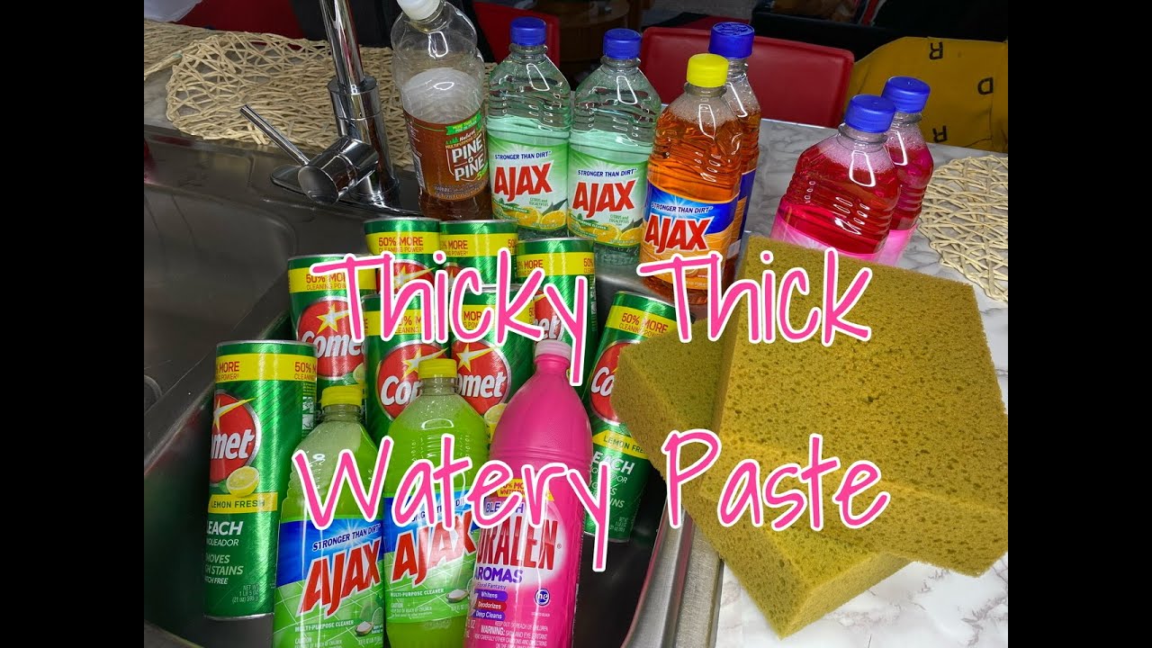 Thicky Thick Watery Paste ❤️
