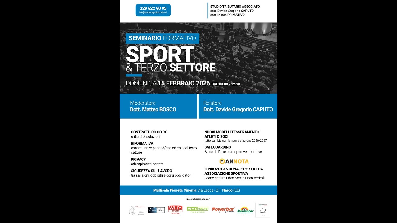 Seminario 15 febbraio 2026 parte 2 - ulteriori argomenti da trattare -Pianeta Cinema Nardò -ore 9,00