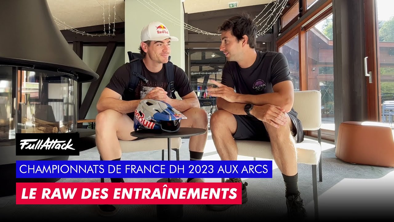 🟦⬜️🟥 Championnats de France VTT DH 2023 aux Arcs 🔥 Le RAW des entraînements