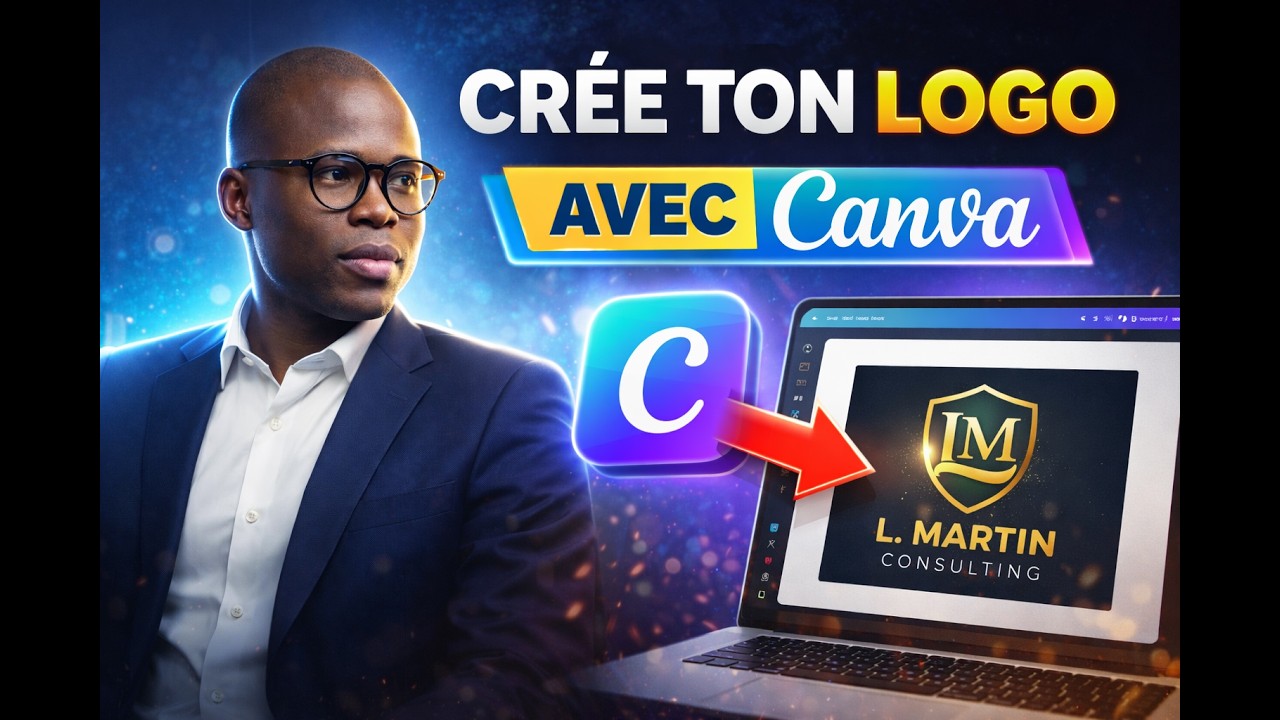 Créer un Logo Professionnel avec Canva (Facile & Gratuit) – Tutoriel Complet 2026