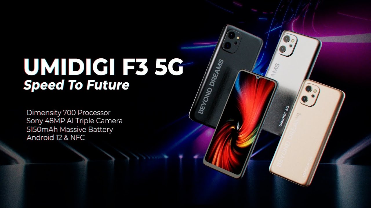 Introducing UMIDIGI F3 5G - Speed to Future