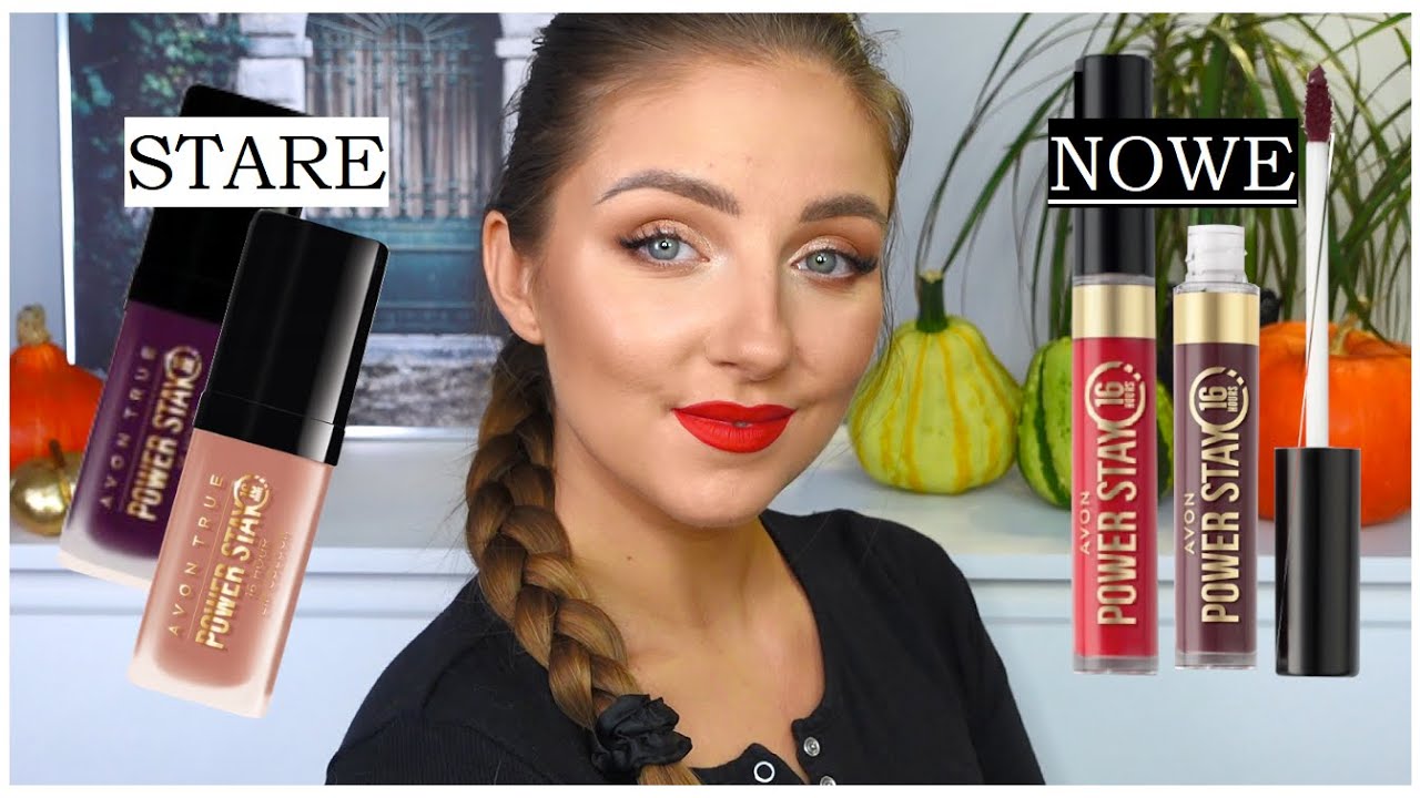♦AVON SZMINKI POWER STAY 16 GODZIN♦ TEST TRWAŁOŚCI I SWATCHES WSZYSTKICH KOLORÓW♦
