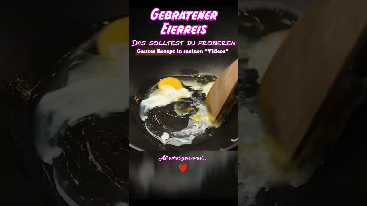 Gebraten Eierreis 10/10 Rezept