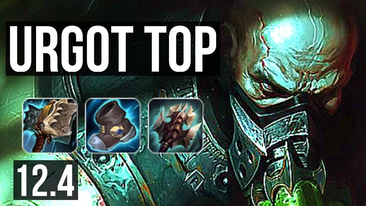 URGOT vs DARIUS (TOP) | 11/0/2, 6 solo kills, Legendary, 700+ games | EUW Master | 12.4