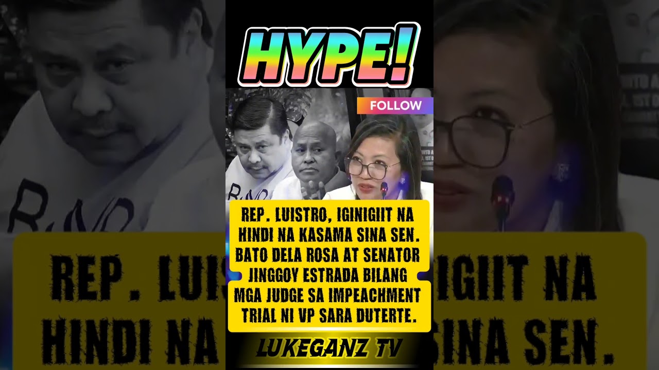 HYPE! TALAGA TONG SI REPRESENTATIVE LUISTRO!😂 #highlights#youtubeshorts#viral#news#trending#update