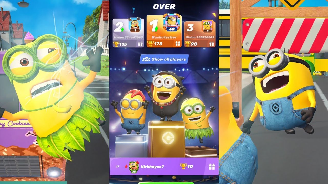 Jerry VS Carl VS Jungle Minion VS Despicable Mel | New Minion rush |