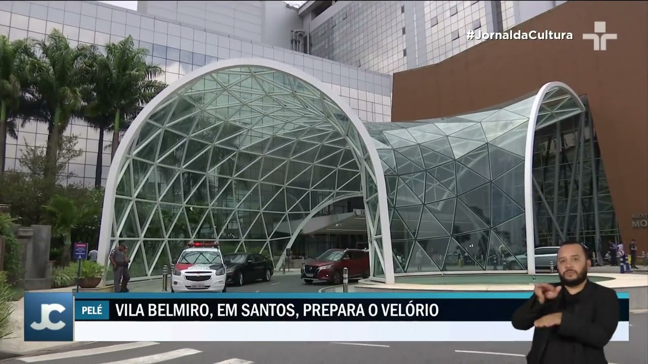Vila Belmiro começa a ser preparada para velório de Pelé