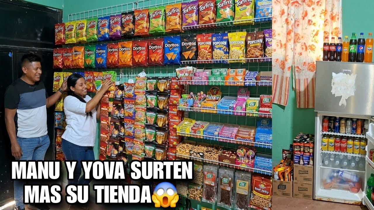 MANU Y YOVA Surten Su Negocio Con Toda Esta Mercadería😱 Tienes Que Ver Este Video Asta El Final😧