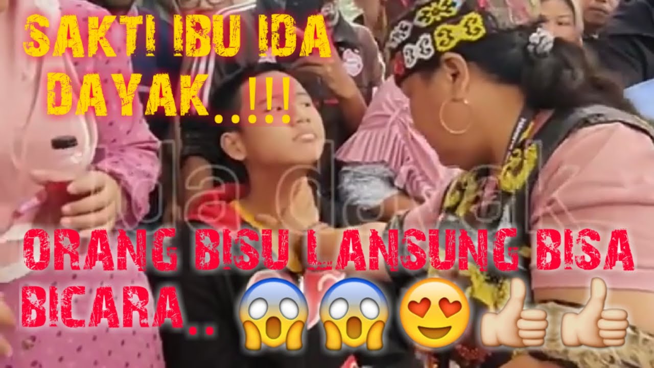 orang bisu lansung bisa bicara sakti ibu ida dayak😱😱😍👍👍👍