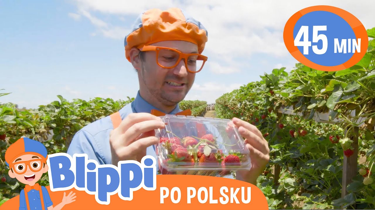 Blippi jedzie na farmę | Blippi po polsku | Nauka i zabawa dla dzieci