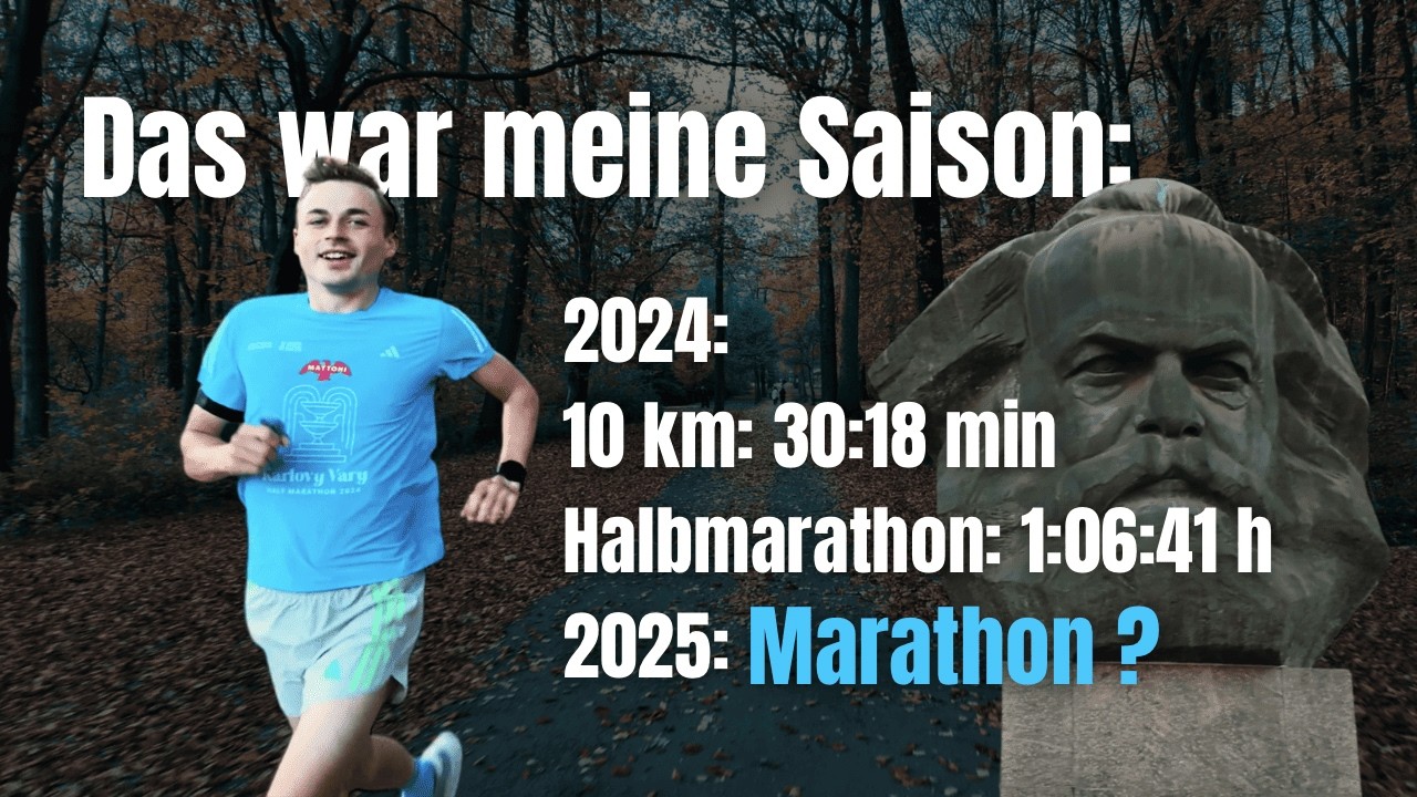 Saisonrückblick 2024 in Chemnitz und Überlegungen für 2025 📆👟 | running vlog