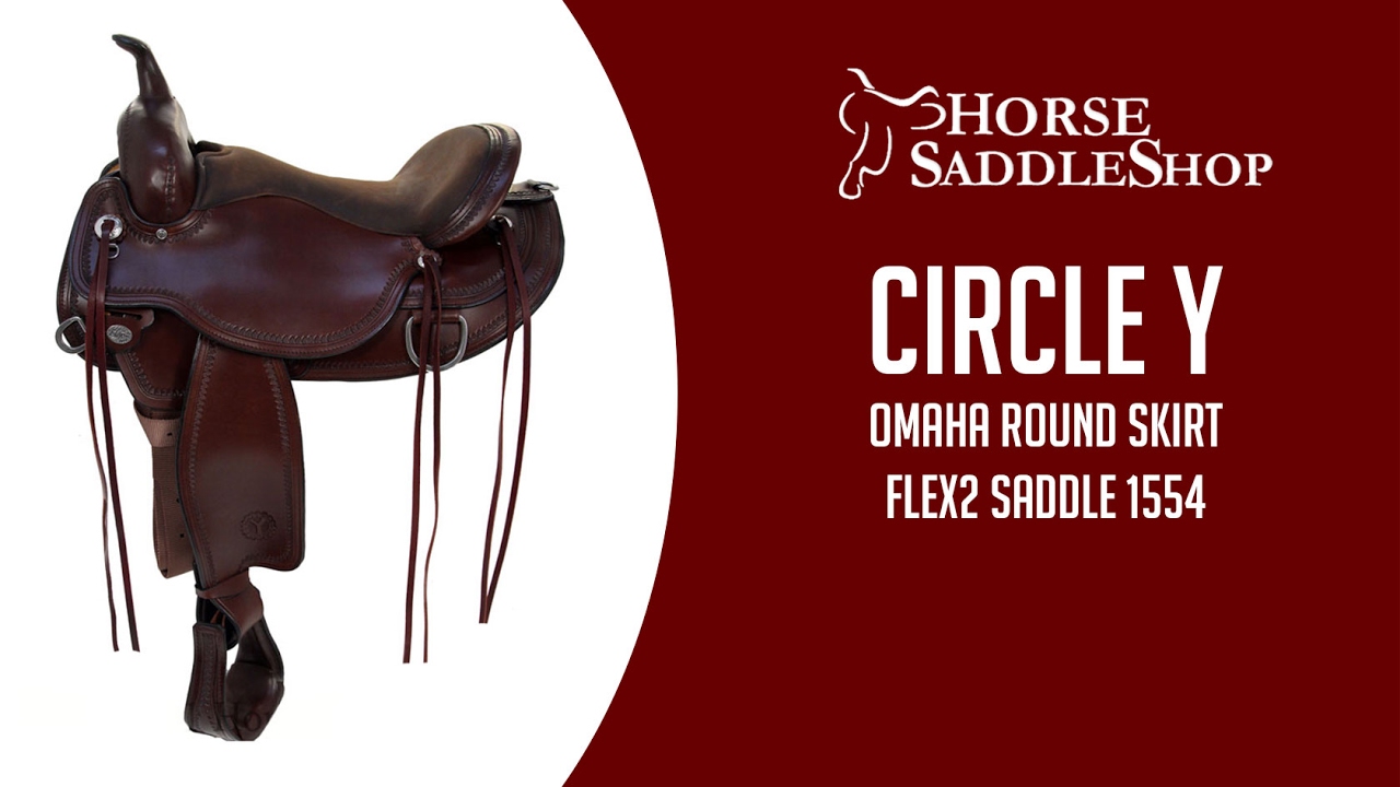 Circle Y Omaha Flex Tree Saddle 1554