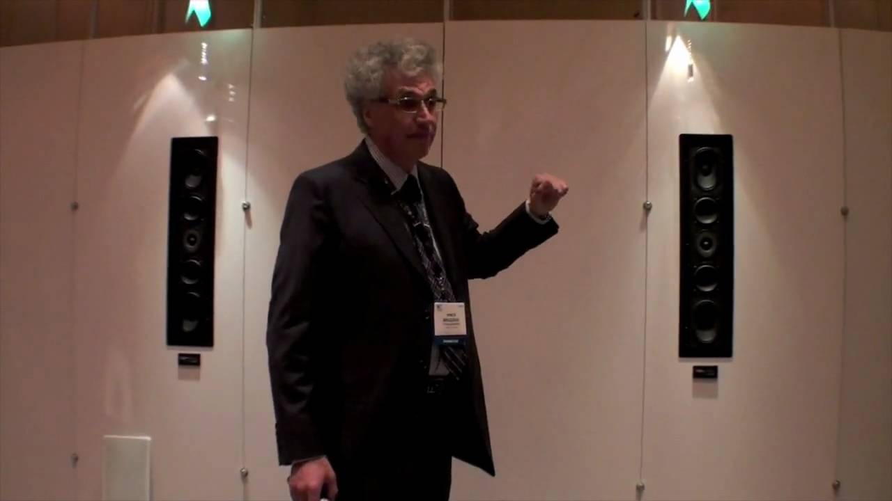 AudiogoN @ CES 2009: Totem Acoustic in-wall speakers, finally audiophile quality high end in-walls
