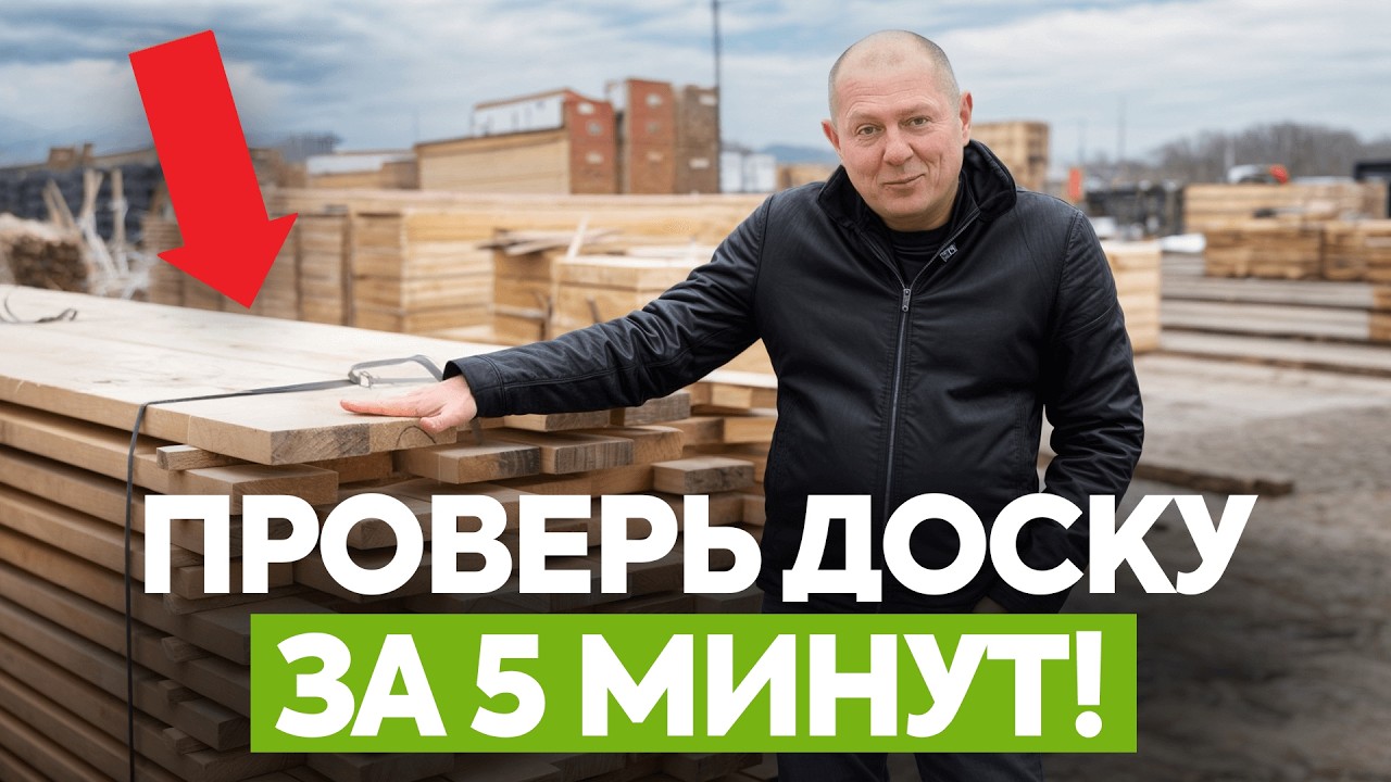 Самые частые СХЕМЫ ОБМАНА на пиломатериалах / Посмотри, чтобы не разориться на стройке!